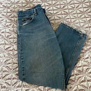 Perfectly Worn In Wranglers